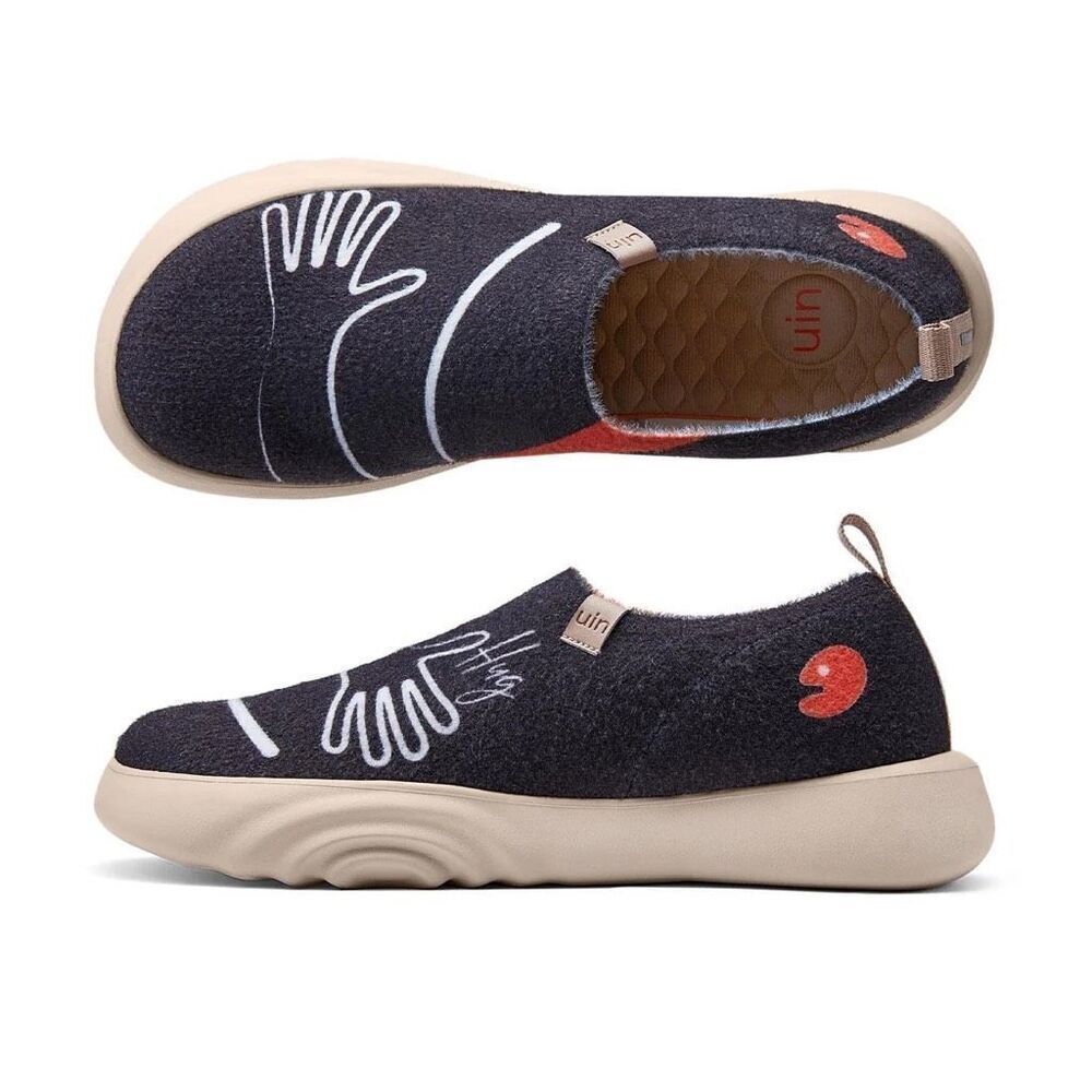 UIN Men's Walking Shoes Slip On Loafers (A HUG MEANS A LOT TOLEDO XV)